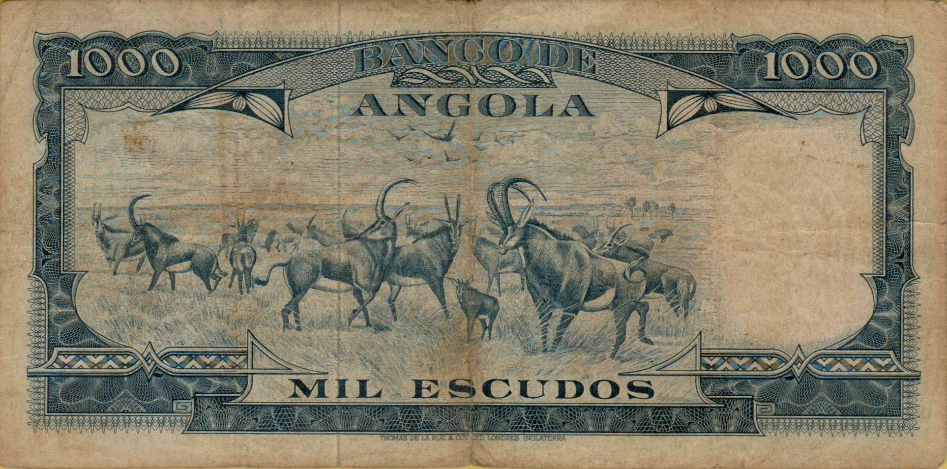Angola 1000 1962 VF P-96